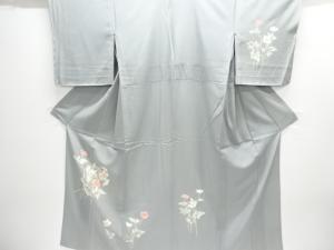 駒絽花模様訪問着